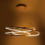 MD7360-1A-3GT CHOLET LAMPA WISZĄCA ZŁOTA ZUMALINE - 2