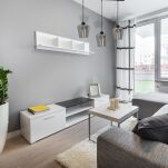 Lampa wisząca SANTIAGO SMOKED dymione szkło 3xE27 MLP6609 - 3