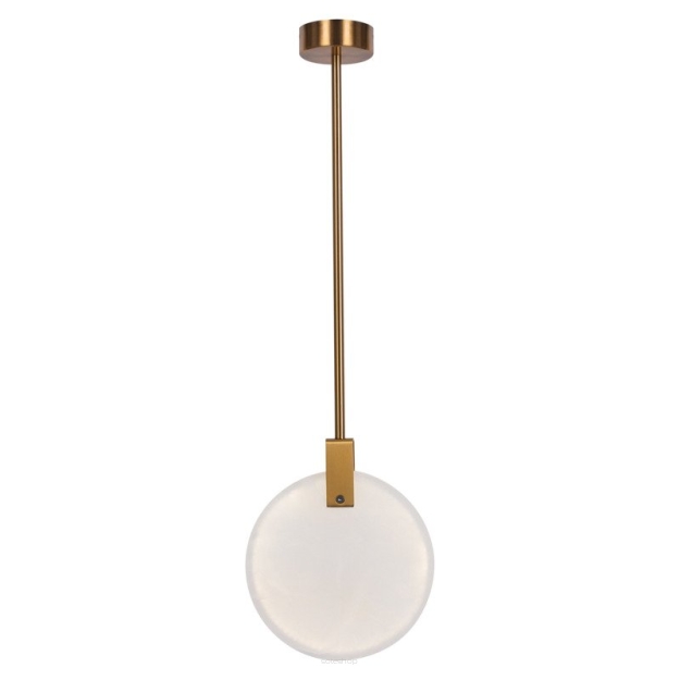 Lampa wisząca MARBLE 30 cm LED ST-8950-30 Step Into Design talerzyk z naturalnego marmuru