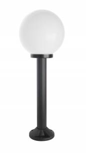 Lampa zewnętrzna stojąca KULE K 5002/3/K 250 SU-MA OGRODOWA KLASYCZNA KLOSZ 25 CM