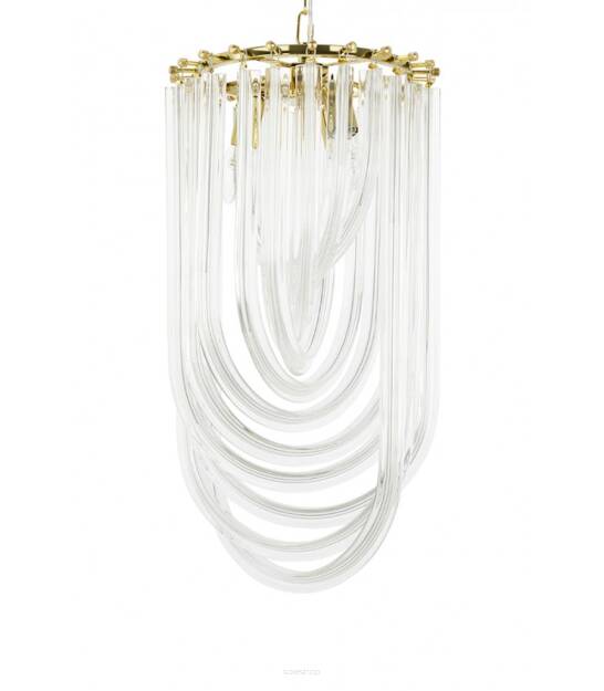 Lampa wisząca MURANO S złota KING HOME JD9607-S.GOLD 