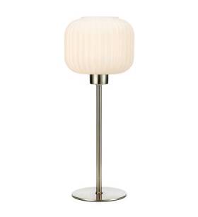 Lampa stołowa SOBER TABLE SMALL 1L Stal/Biały MARKSLOJD 108121 