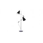 Lampa podłogowa KAJA AZ1082 Designerska stożkowe klosze czarna - 2