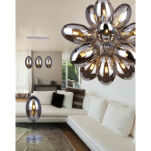 Lampa wisząca  DIANA 16 AZ2155 Azzardo Niekonwencjonalna forma i oryginalny design  - 2