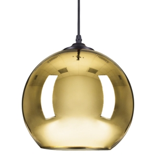 Lampa wisząca MIRROR GLOW - L złota  40 cm ST-9021- L gold nowoczesna