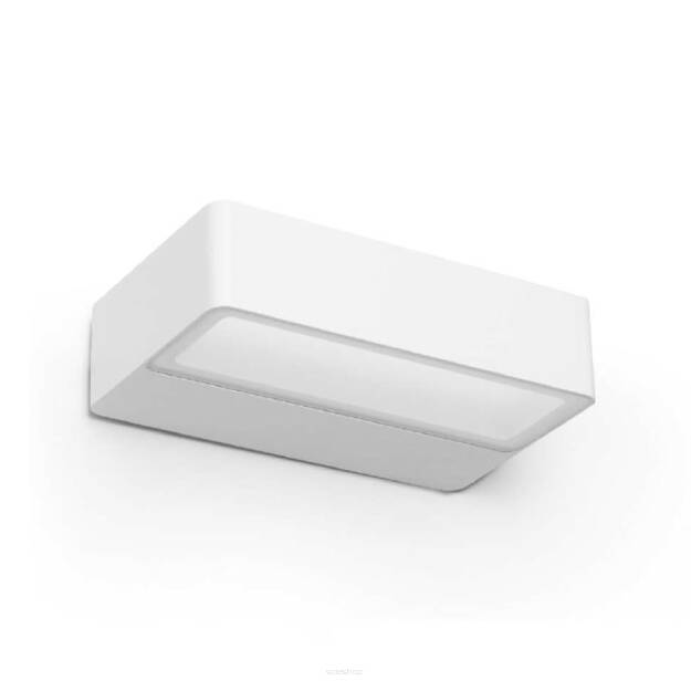 Kinkiet BLOCK 0035.11.BI Vivida International zewnętrzny LED IP65 biały