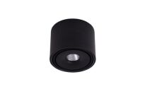 Lampa sufitowa plafon BOSTON TUBE AZ3468 Azzardo CZARNA tuba z ruchomym źródłem światła - 3