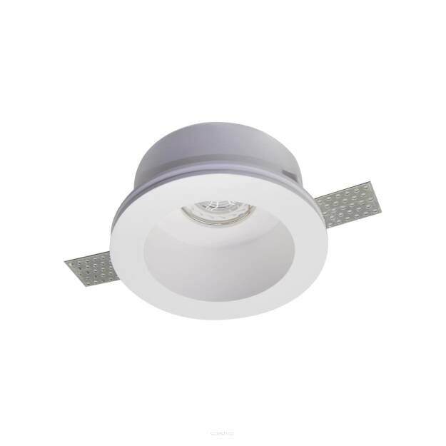 Lampa sufitowa wpuszczana HERA GIPS ROUND M WH AZ3465 Azzardo Nowoczesna okrągła 