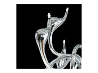 Lampa wisząca SNAKE 2 AZ0043 Azzardo Imponująca forma i rozmiar fantazyjne ramiona wykończenie w kolorze chromu - 3