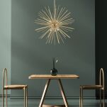 Lampa wisząca URCHIN P0491-09C-F7DY Zuma Line Fascynująca jeżyk złota - 2