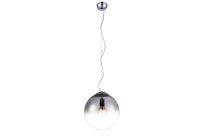 Lampa wisząca IRIS 30 AZ3106 Azzardo Nowoczesna dwukolorowa kula ze szkła chrom / transparentny - 2