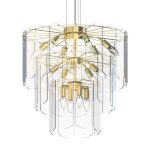 MD3523-14L-EGN NIRA LAMPA WISZĄCA ZŁOTA/GOLD ZUMALINE - 2
