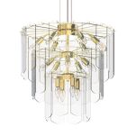 MD3523-14L-EGN NIRA LAMPA WISZĄCA ZŁOTA/GOLD ZUMALINE - 3