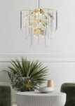 MD3523-14L-EGN NIRA LAMPA WISZĄCA ZŁOTA/GOLD ZUMALINE - 5