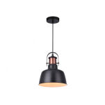 Lampa wisząca DARLING 1 AZ2409 Wykonana w stylu retro/industrial czarna - 2