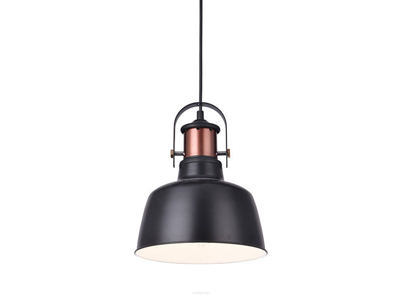 Lampa wisząca DARLING 1 AZ2409 Wykonana w stylu retro/industrial czarna