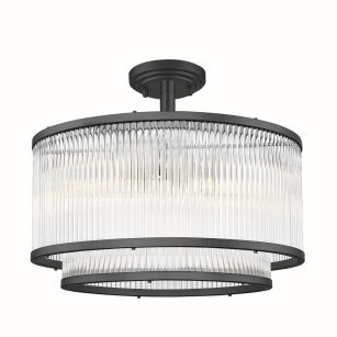 C0528-05H-P7AC SERGIO LAMPA SUFITOWA CZARNA ZUMALINE