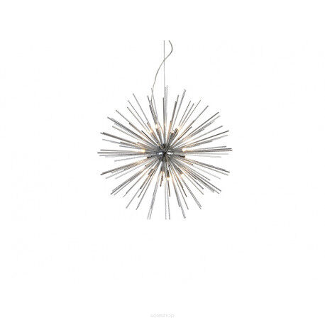 Lampa wisząca SIRIUS 110 Azzardo  Przyciągająca spojrzenia niestandardowa forma miedź / chrom 