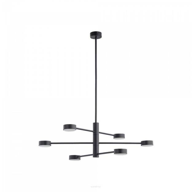 Lamp wisząca / żyrandol Orbit VI 6xGX53 czarna 7946