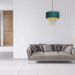 Lampa wisząca ALMERIA GREEN/GOLD MILAGRO MLP6451 - 3