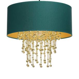 Lampa wisząca ALMERIA GREEN/GOLD MILAGRO MLP6451