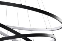 Lampa wisząca WHEEL 3 DIMM Nowoczesna awangardowa 3 okręgi ściemnialna  - 6