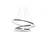Lampa wisząca WHEEL 3 DIMM Nowoczesna awangardowa 3 okręgi ściemnialna  - 2
