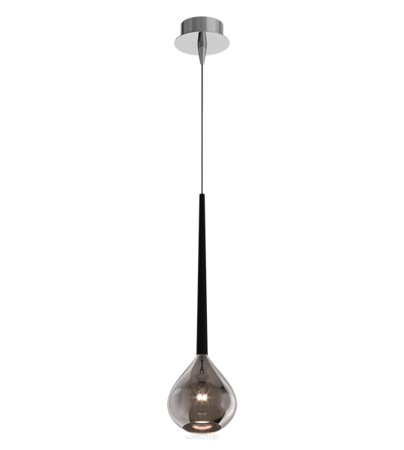 Lampa wisząca LIBRA MD2128-1S (SILVER) Zuma Line Prosta i elegancka ze srebrnym kloszem