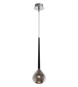 Lampa wisząca LIBRA MD2128-1S (SILVER) Zuma Line Prosta i elegancka ze srebrnym kloszem