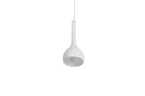 Lampa wisząca SOUL 1 AZ0272 Azzardo Opływowy kształt klosza i ponadczasowy biały kolor - 2