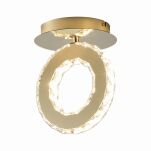 Lampa sufitowa kryształowa GIRONA złota LED Zuma Line MX3713-1-3GT - 2