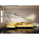 Lampa wisząca Azzardo  QUADRATUS AZ2850 Azzardo Wykonana w stylu nowoczesnym LED czarna  - 2