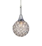 Lampa wisząca CORA  107066 Markslojd kryształk kulisty kształt klosza - 2