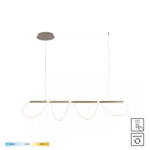 20006PM-GD BALBO LAMPA WISZĄCA ZŁOTA/GOLD ZUMALINE