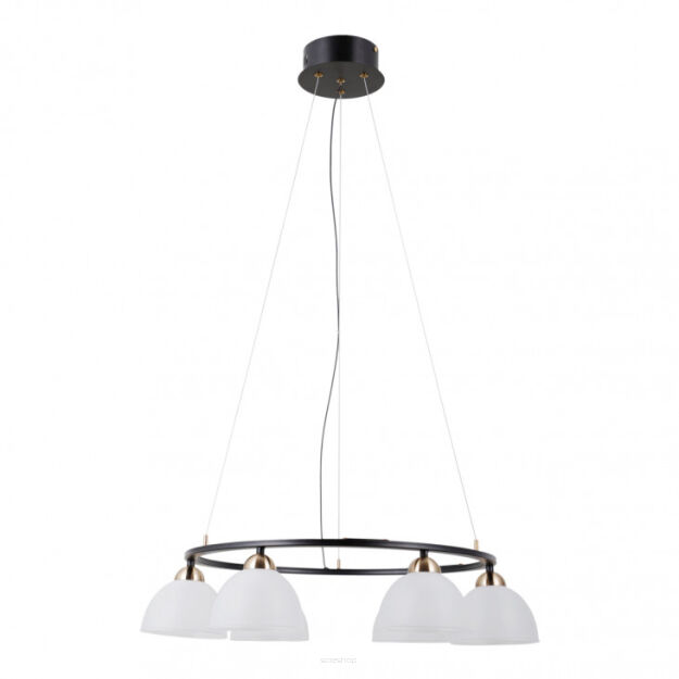 Lampa wisząca Montiela PND-34374-6-BK Italux