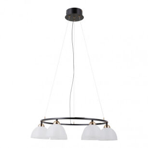 Lampa wisząca Montiela PND-34374-6-BK Italux