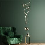 MD3127-2M-3GT COCO LAMPA WISZĄCA ZŁOTA/GOLD ZUMALINE - 3