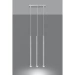 Designerska Lampa Wisząca PASTELO 3 Biała Zwis Led SOLLUX LIGHTING SL.0466 - 2