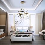 Lampa wisząca COPERNICUS GOLD 260W LED złota MILAGRO ML6148 - 2