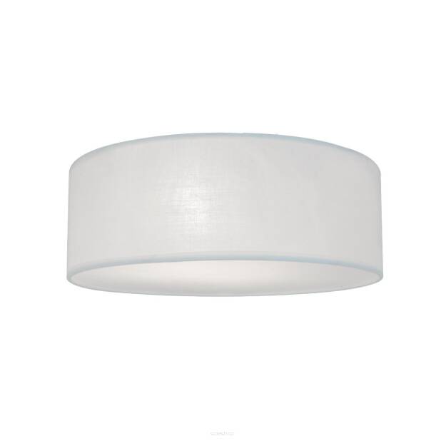 Lampa sufitowa CLARA  ZumaLine Klasyczny plafon średnica 30 lub 40 cm biała czarna