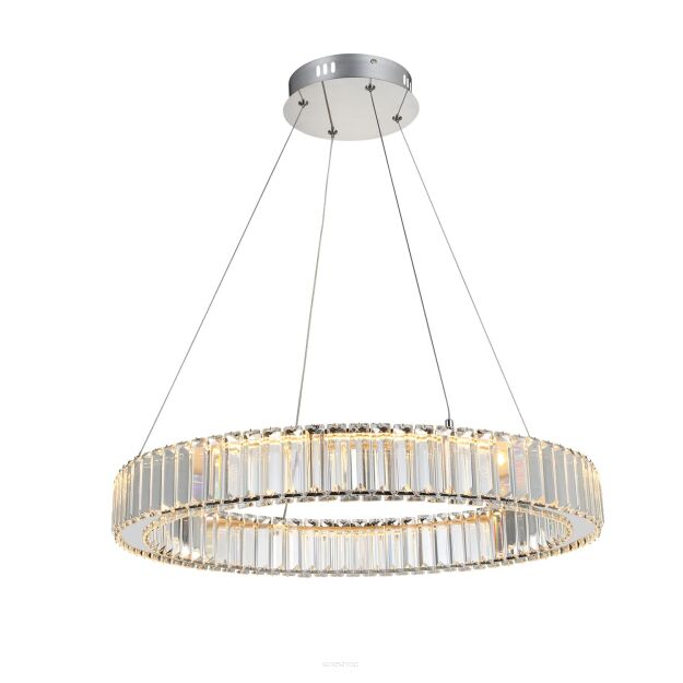 Lampa wisząca SPARK PENDANT 60 DIMM chrom/kryształ Azzardo AZ5789