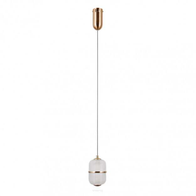 Lampa wisząca Alani PND-34375-1-HBR Italux