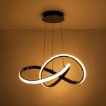 MD9717-1-3BCD INDIGO LAMPA WISZĄCA CZARNY CHROM ZUMALINE - 3