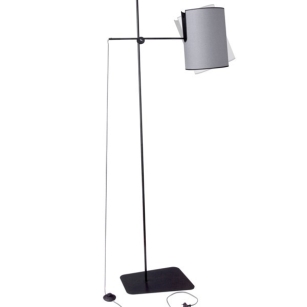 Lampa podłogowa ZELDA 6010 Nowodvorski Designerska ruchomy abażur