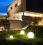 Lampa zewnętrzna stojąca CUMULUS S 6976 Nowodvorski Kula o średnicy 30 cm - 5