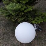 Lampa zewnętrzna stojąca CUMULUS S 6976 Nowodvorski Kula o średnicy 30 cm - 3