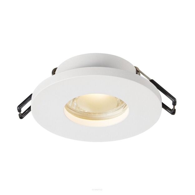 Lampa łazienkowa CHIPA DL ARGU10-033 ZumaLine Wpuszczana IP54 biała średnica 8.5 cm