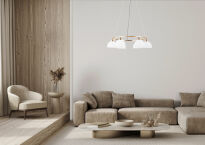 Lampa wisząca Montiela PND-34374-6-HBR Italux - 2