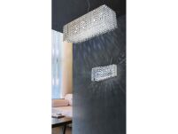 Lampa wisząca ROMA AZ1510 Azzardo Elegancka ozdobiona mnóstwem egipskich kryształków - 3