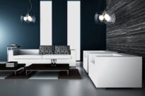 Lampa wisząca  COSMO 2 AZ0910 Azzardo Nowoczesna oryginalny design transparentny klosz  - 3